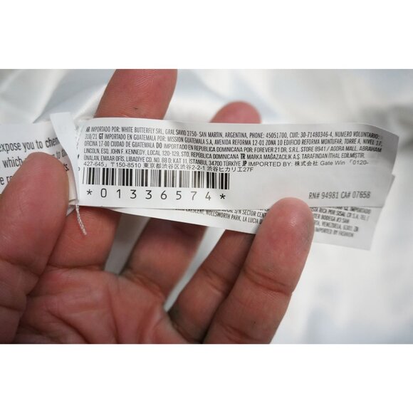 Forever 21 Womens White Sequin Mini Skirt – Size M NWT - Picture 10 of 11